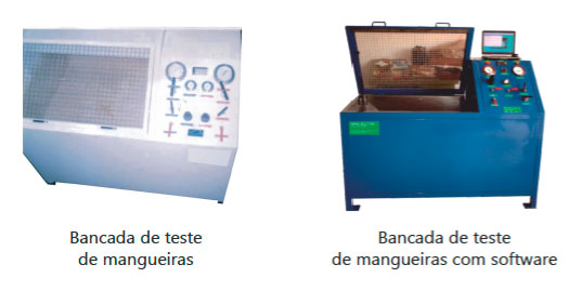 Bancadas para teste